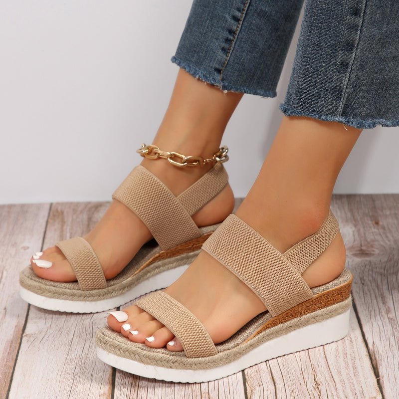 Women's Platform Sandals Lightweight Breathable Sporty Minimalist Casual – Melyora