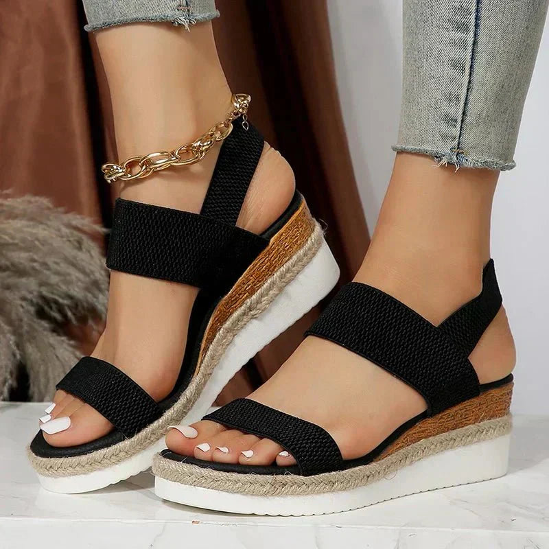 Women's Platform Sandals Lightweight Breathable Sporty Minimalist Casual – Melyora