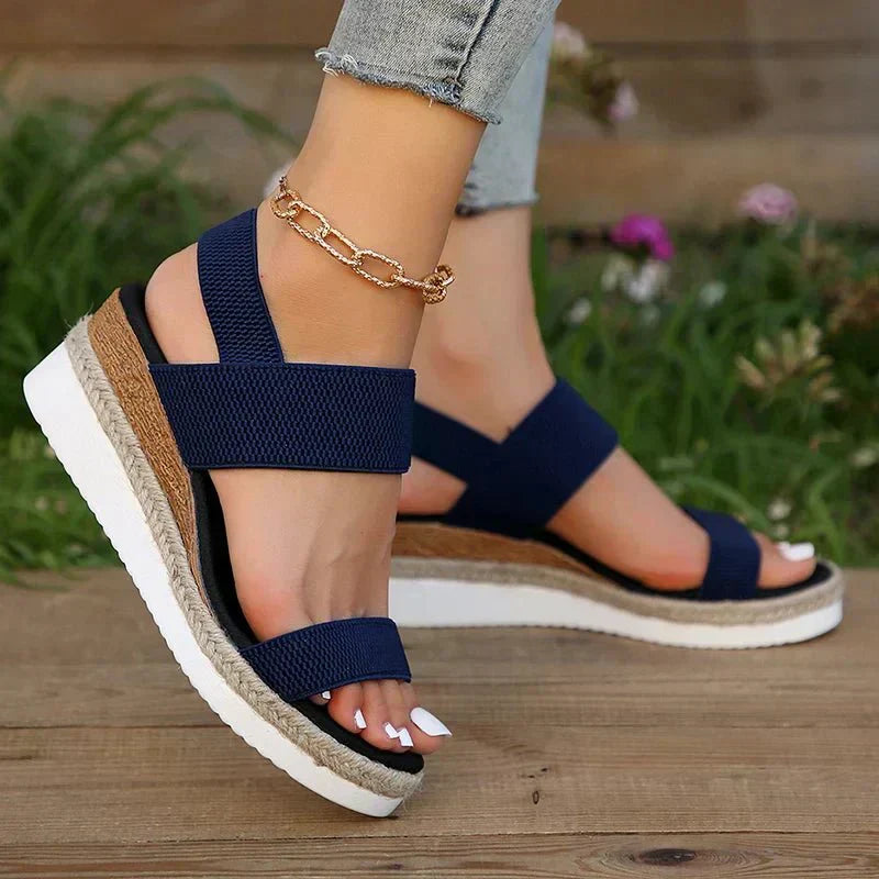 Women's Platform Sandals Lightweight Breathable Sporty Minimalist Casual – Melyora