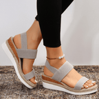 Women's Platform Sandals Lightweight Breathable Sporty Minimalist Casual – Melyora