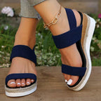 Women's Platform Sandals Lightweight Breathable Sporty Minimalist Casual – Melyora