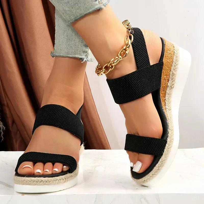 Women's Platform Sandals Lightweight Breathable Sporty Minimalist Casual – Melyora