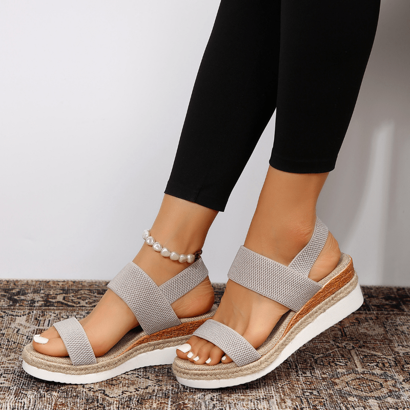 Women's Platform Sandals Lightweight Breathable Sporty Minimalist Casual – Melyora