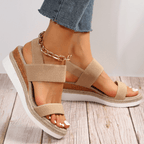 Women's Platform Sandals Lightweight Breathable Sporty Minimalist Casual – Melyora
