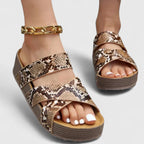 Women's Flat Sandals Stability Sole Elegant – Khalessi