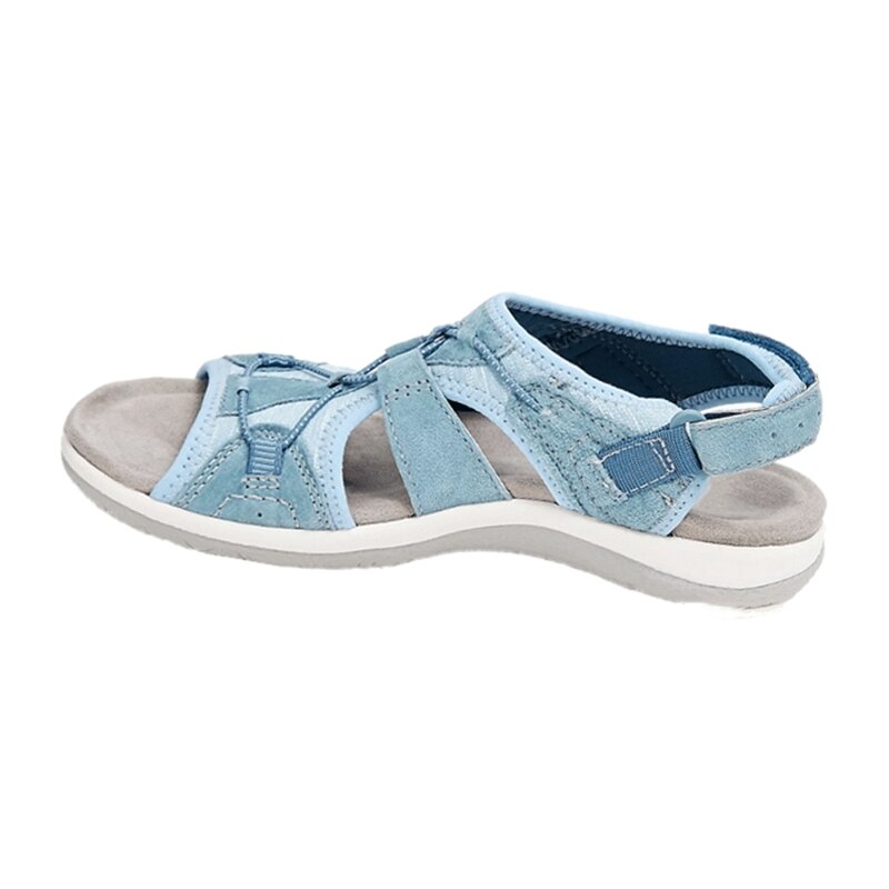Women's Sandals Adjustable Strap Open Toe Cushioned Sole Comfortable Summer Walking