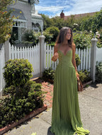 Women's Halter Pleated Long Dress Wedding Guest Summer Formal Graduation Party Travel – Lily